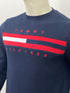 TOMMY HILFIGER CHEST PANEL LOGO SWEATSHIRT